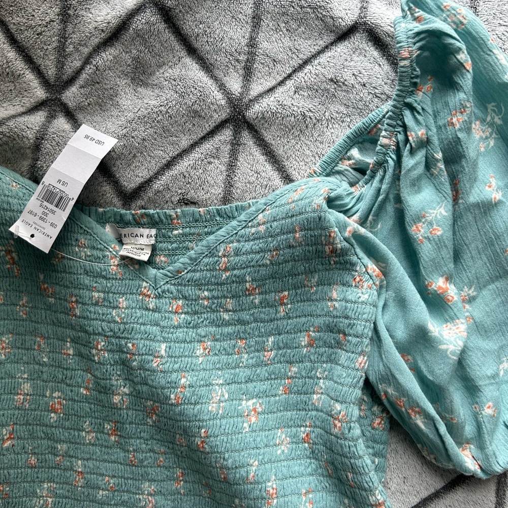 NWT American Eagle Cap Sleeve Floral Daydress